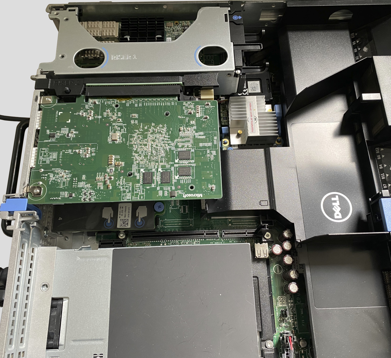 Storey Peak in a server